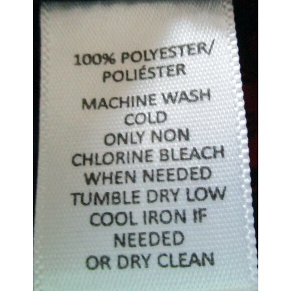 Loft Women's Blue & Red Floral Print Peek A Boo Shoulder Shirt Size XL - Picture 9 of 9